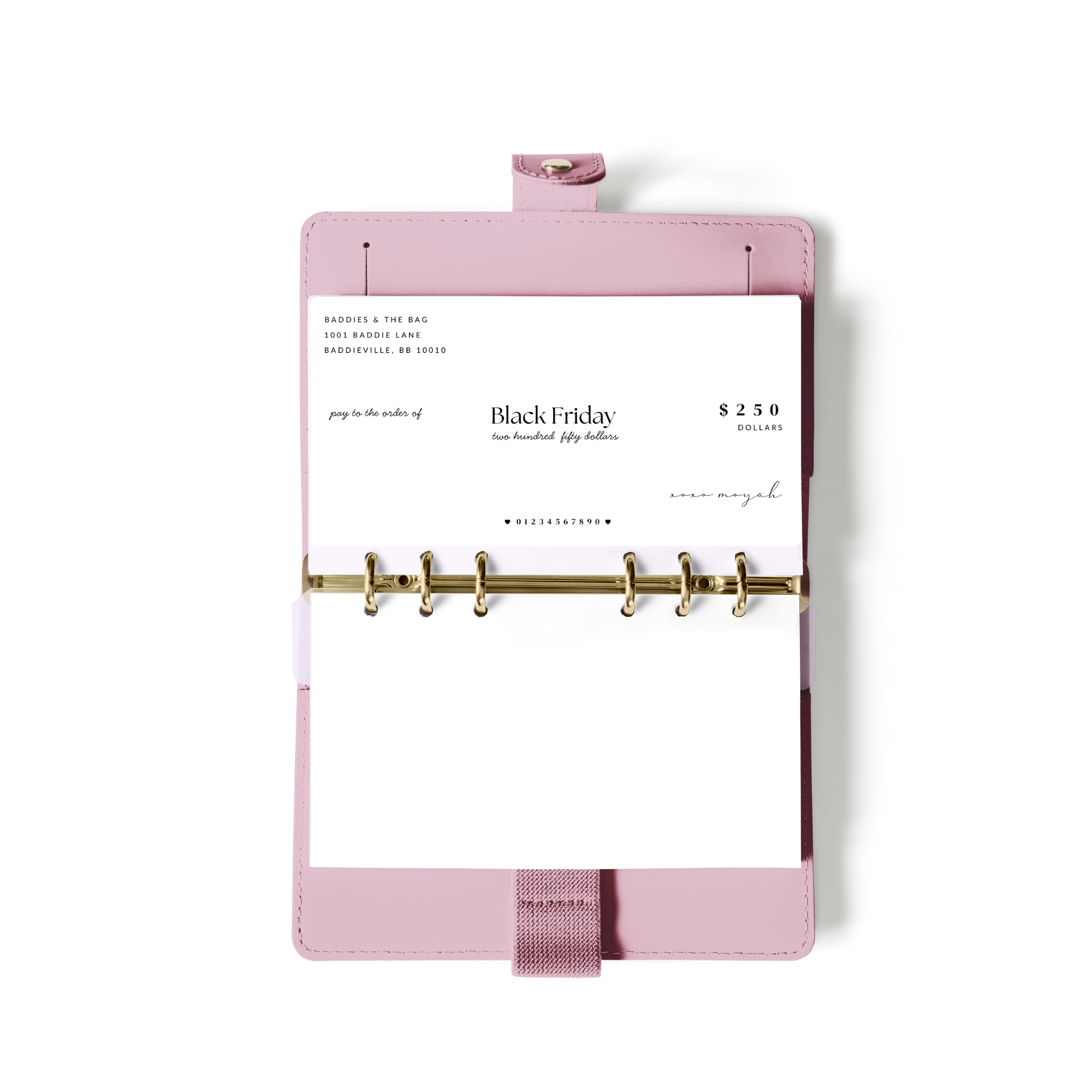Dainty Deposit (Vellum)