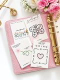 Textured Pretty Cards