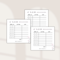 Textured Cash Breakdown Slips